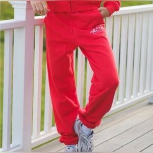 NWT Acta sweatpants with embroidered logo. Size small